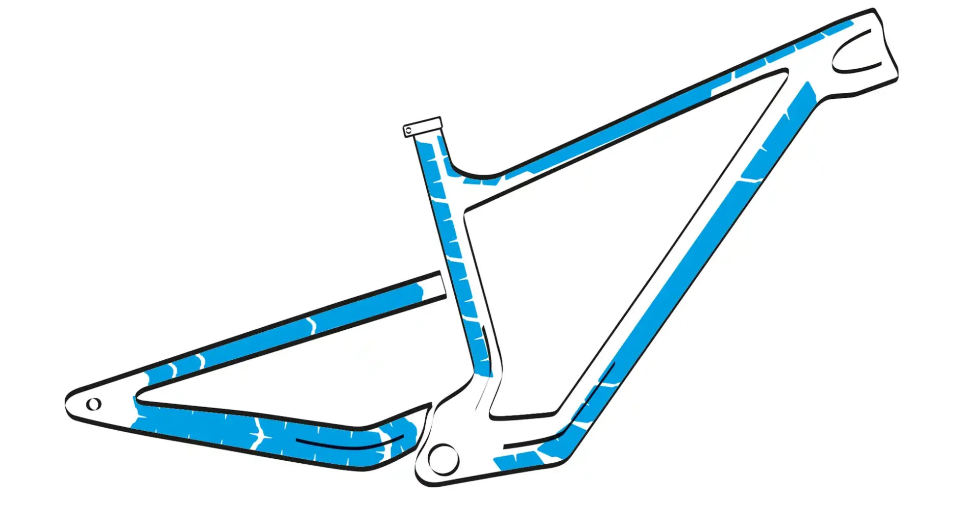 Protection de cadre vélo enfant - La cape