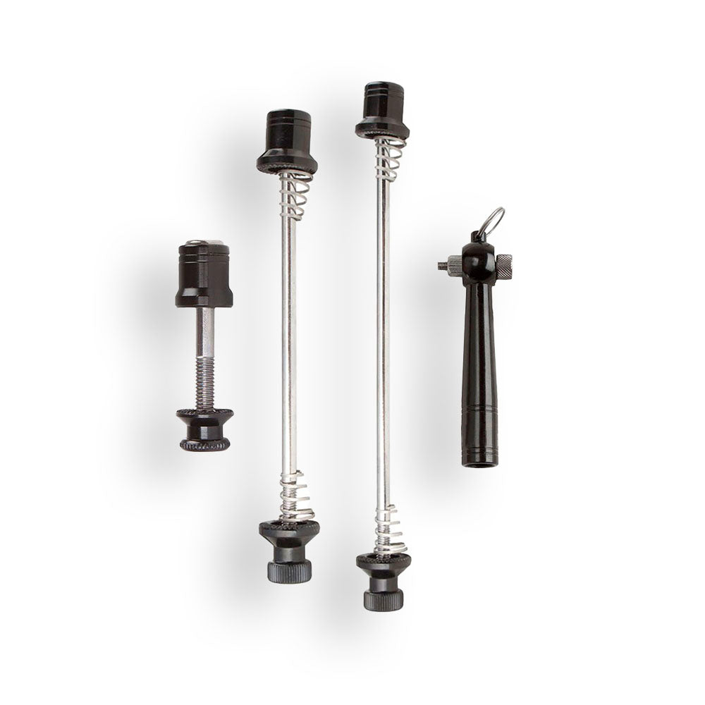 Anti-Diebstahl-Set für Räder und Sattel