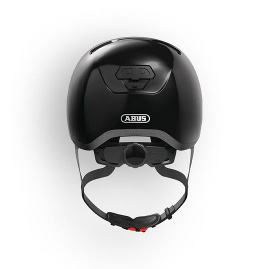 Casque vélo enfant Abus Skurb - Shiny Black - Arrière