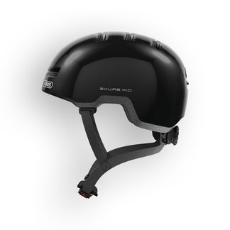 Casque vélo enfant Abus Skurb - Shiny Black - Profil