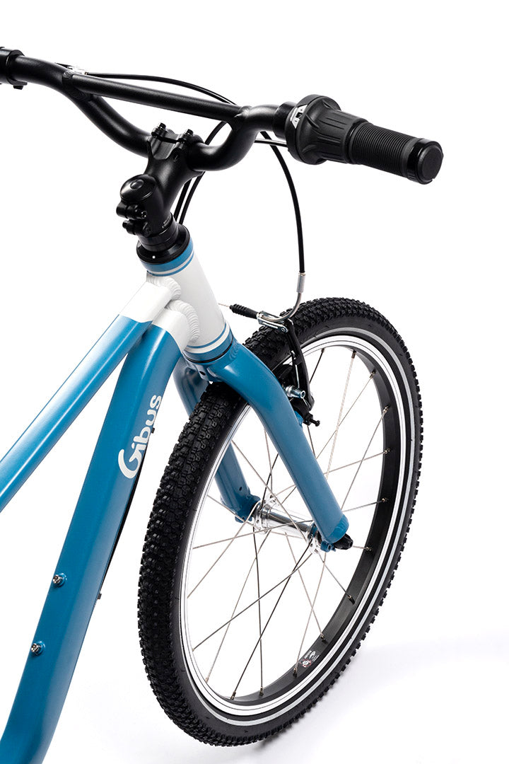 Vélo enfant 20 pouces gibus cycles bleu - poste de pilotave