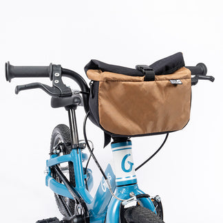 sacoche de guidon - panier vélo enfant 14 pouces - couleur sable