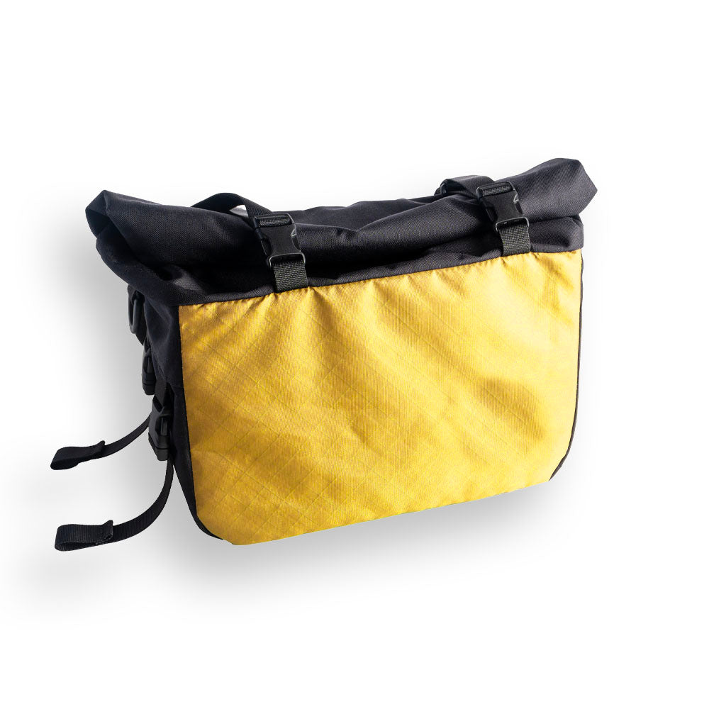 Sacoche porte bagage - Jaune - 3/4 Profil