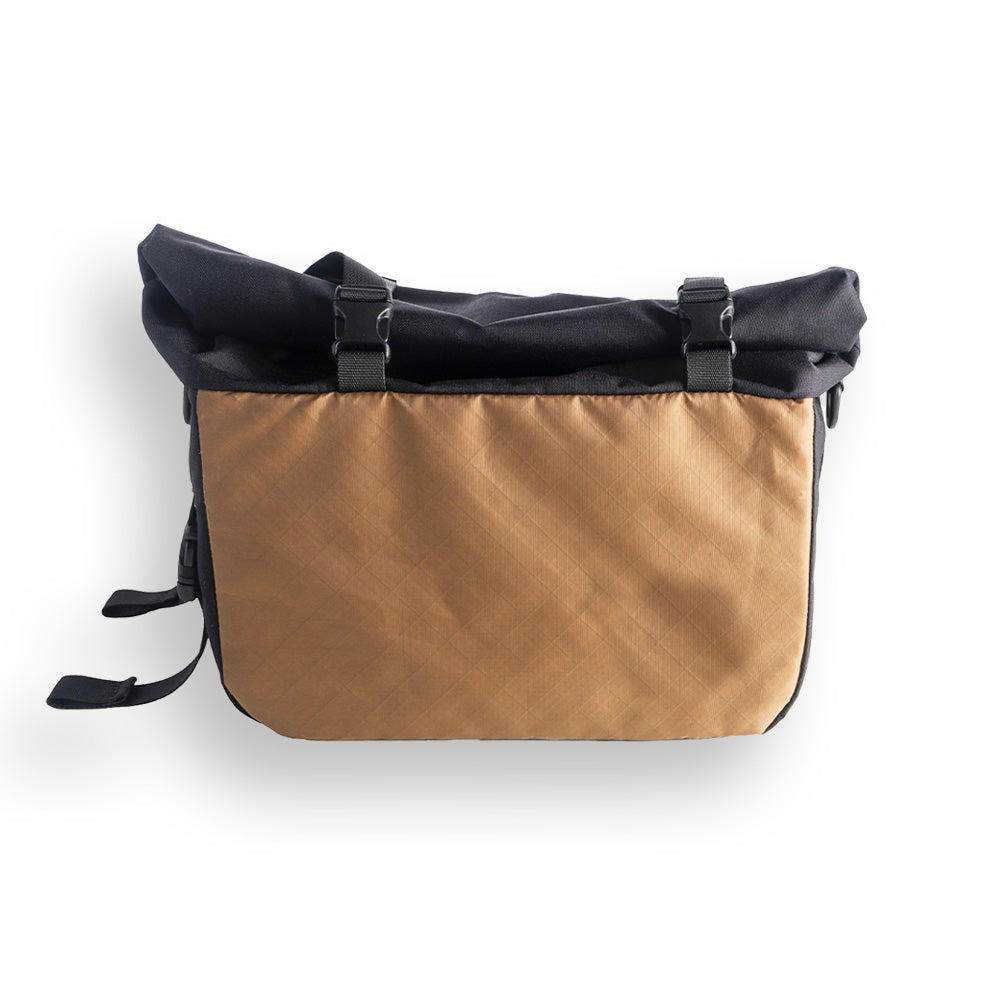 Sacoche porte bagage - Sable - Profil