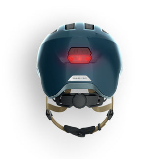 Casque vélo enfant Abus Smiley 3.0 Ace Led - Royal Blue - Arrière