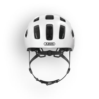 Casque vélo enfant Abus Youn I 2.0 - Pearl White - Face
