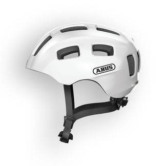 Casque vélo enfant Abus Youn I 2.0 - Pearl White - Profil